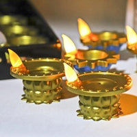 Water Pouring  Diya Led Light